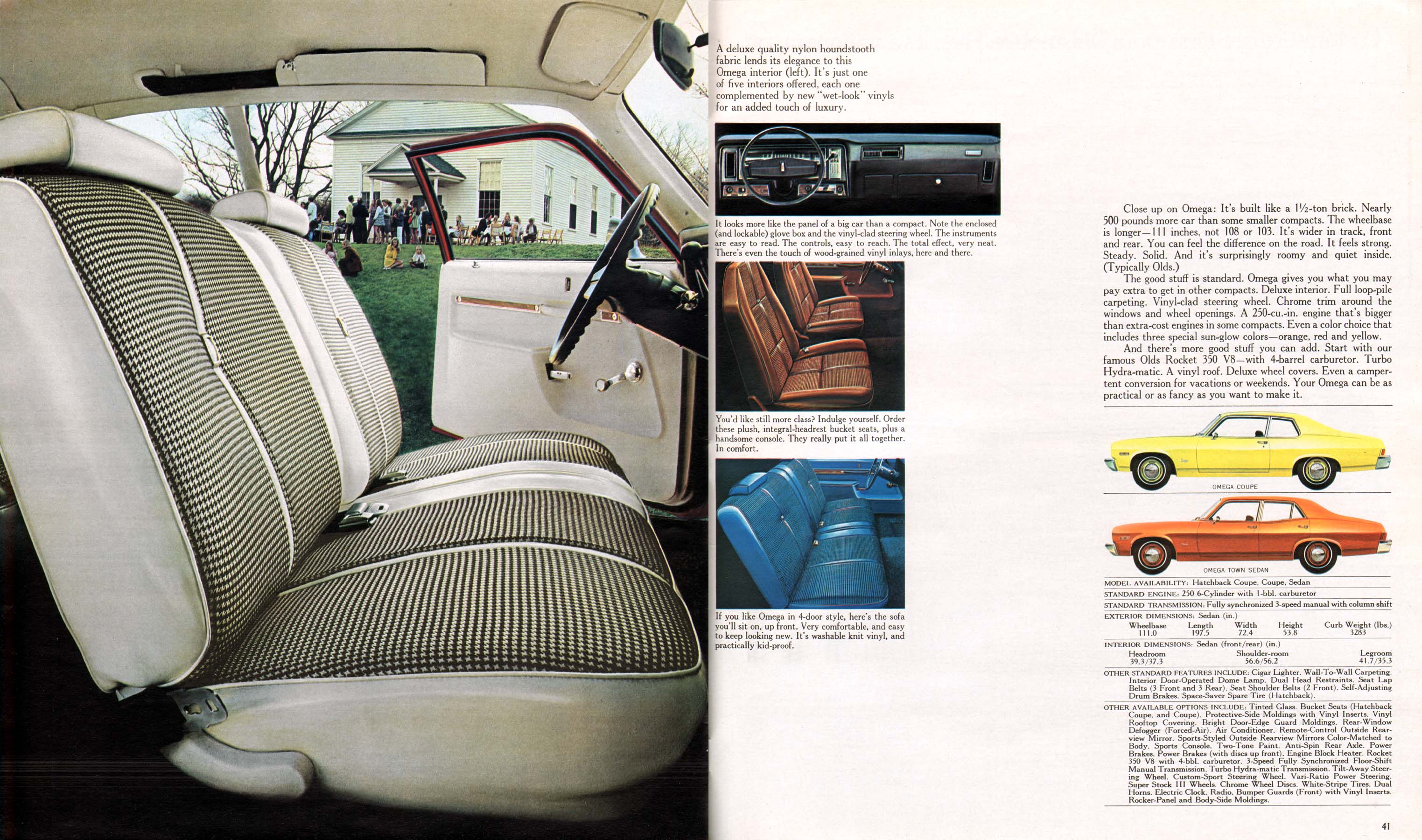 1973 Oldsmobile Full-Line Brochure Page 13